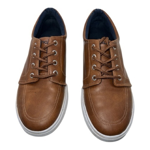 Nautica Kids Brown Dress Shoes - Picture 2 of 7
